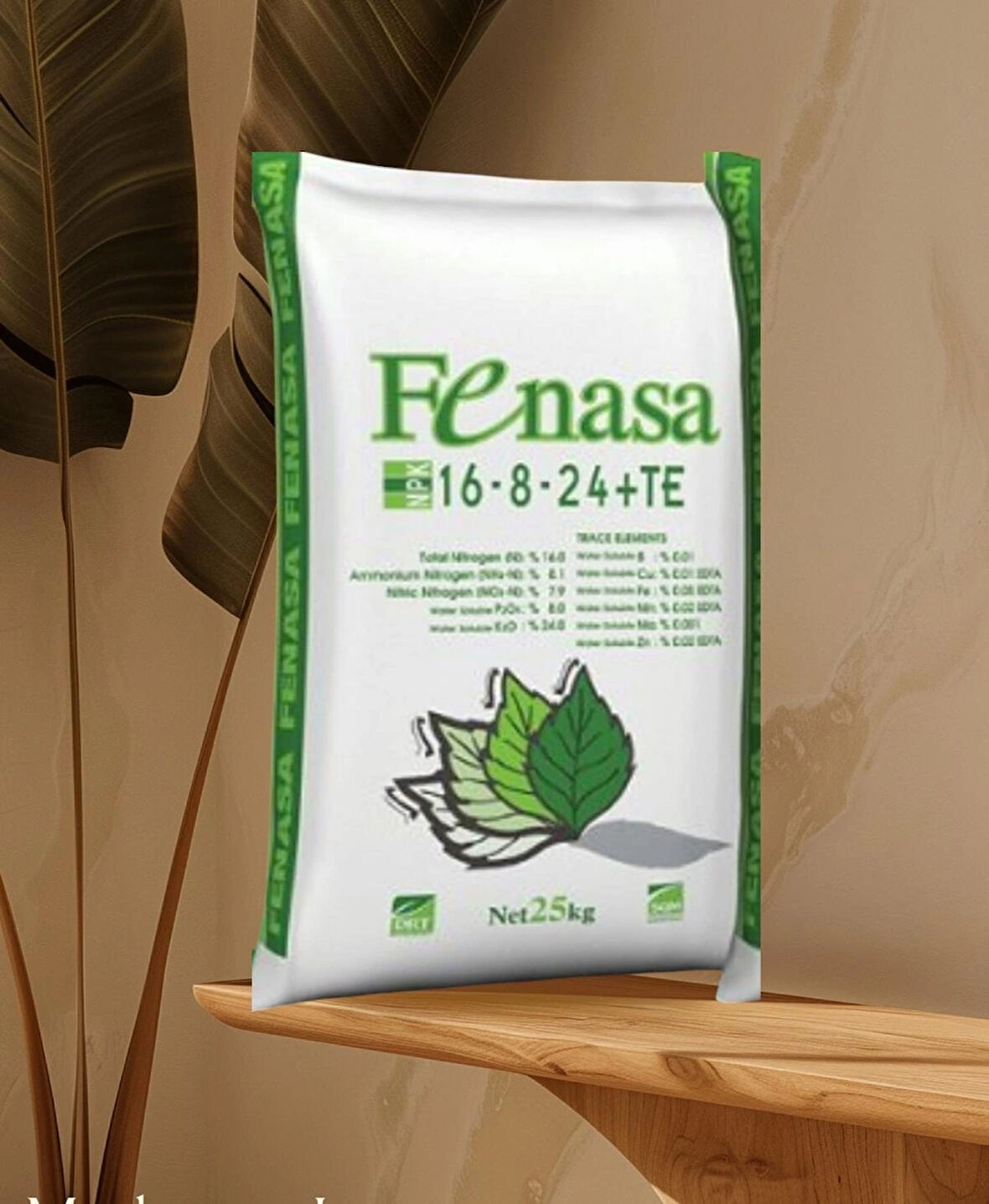 Damlama Gübresi NPK Gübre Fenasa 16 - 08 - 24 + Te Micro Elementli Gübre 25 Kg