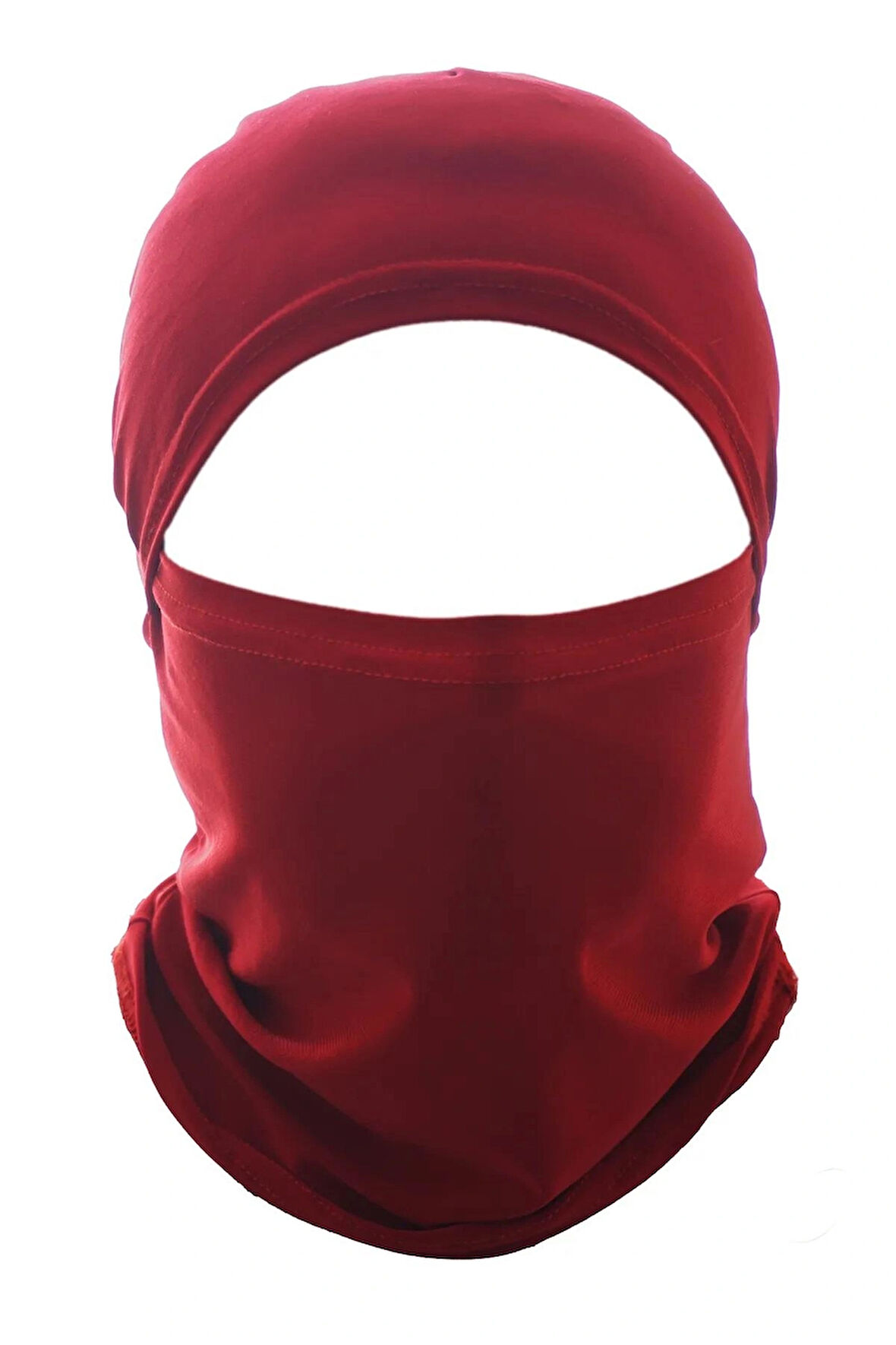  Yazlık Kırmızı Ince Hafif Parlak Kar Maskesi Motorcu Kask Balaclava, Şapka Bere Boyunluk Tesettür