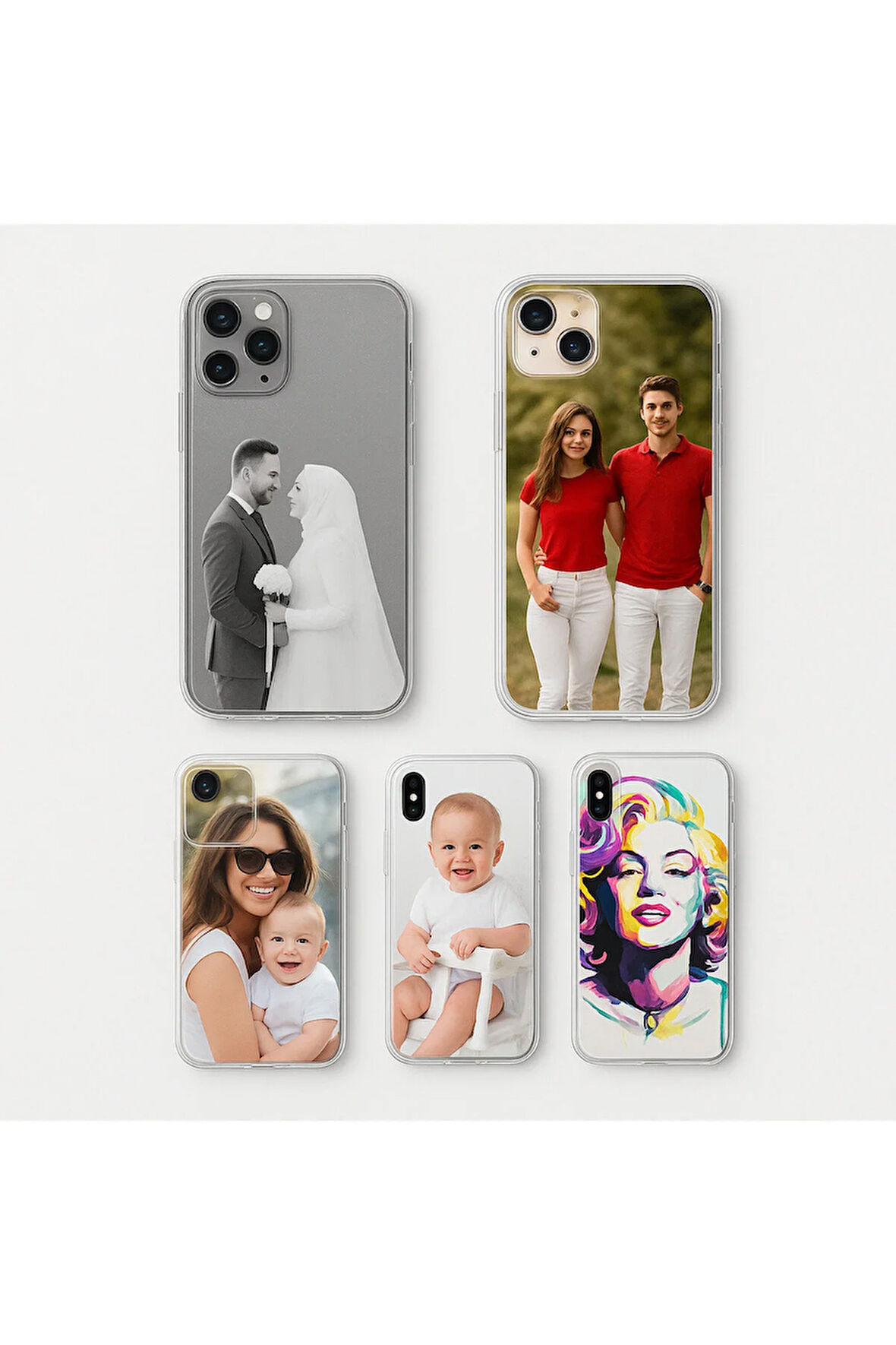 Kişiye Özel Resim Baskılı Telefon Kılıfı – İsim veya Fotoğraf Baskılı, Tüm Modeller Uyumlu