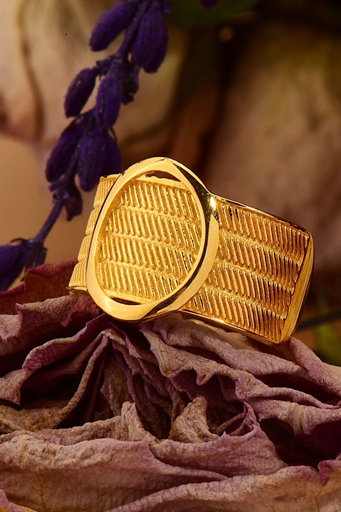 Hasır Altın Yüzük