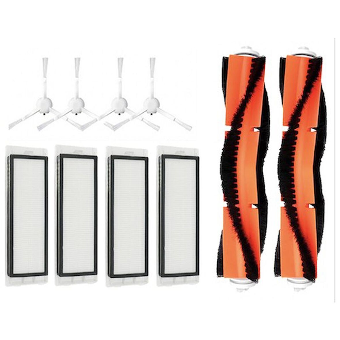 Mijamija - Xiaomi Mi Uyumlu Robot 1C Süpürge Filtre Seti