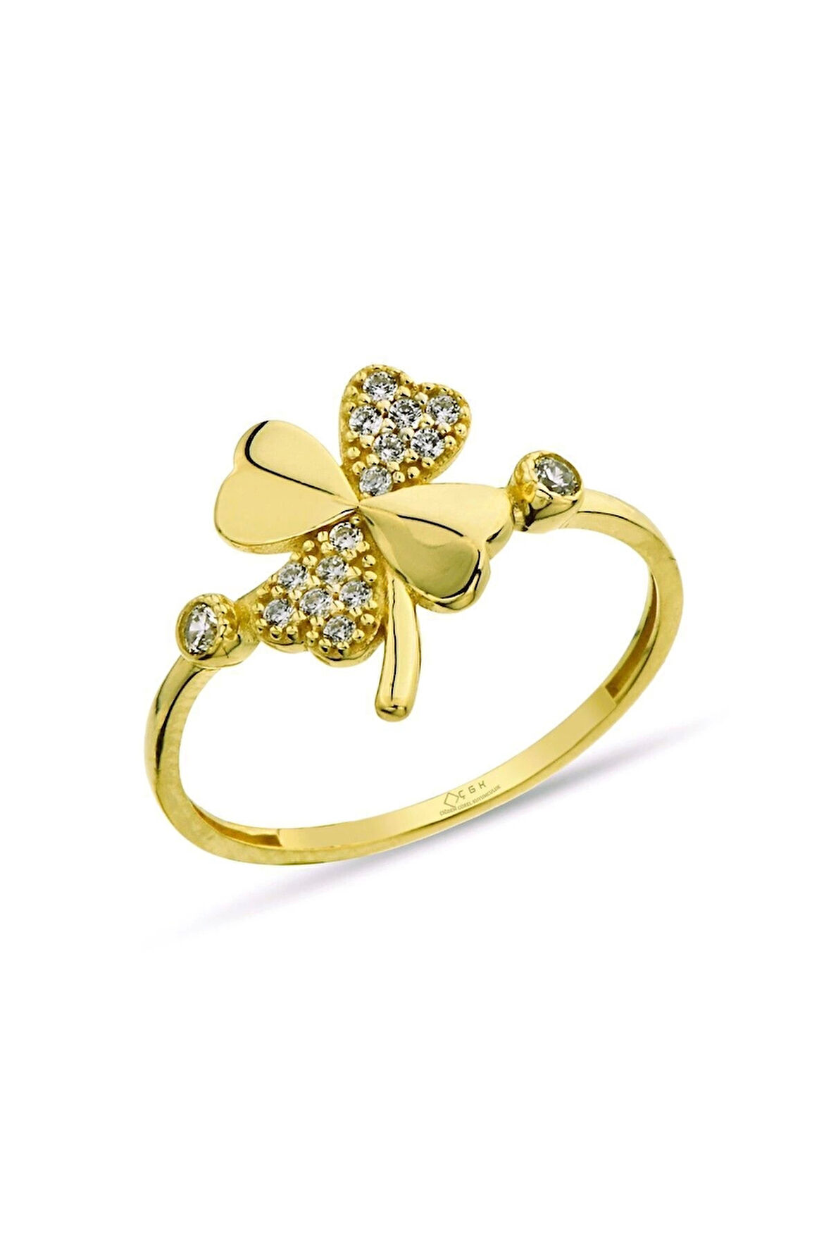 Yonca Çıtır Altın Yüzük