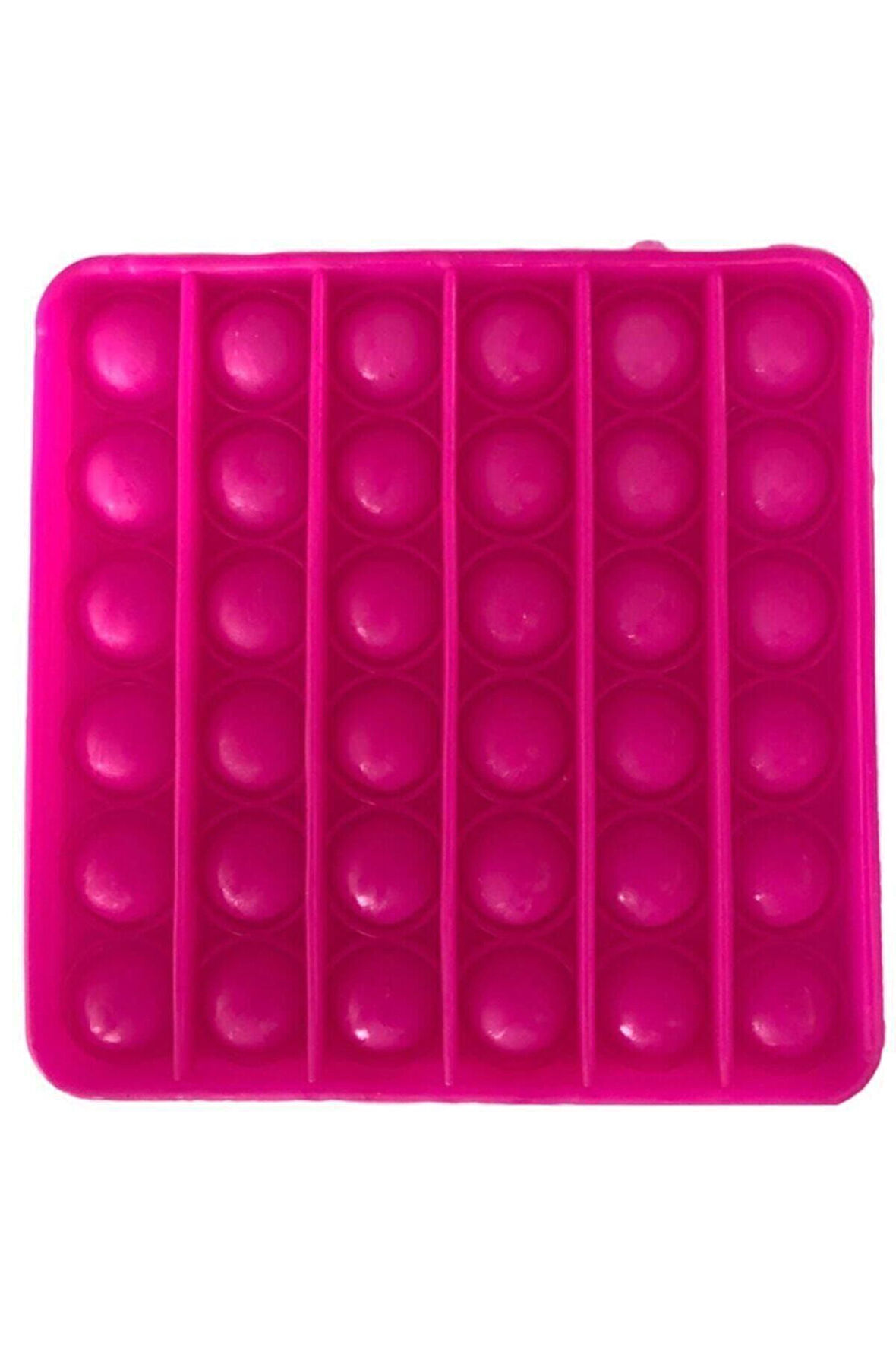 Pembe Kare Push Bubble Pop It Popit Popitkarepembe Çocuk Eğitici Oyuncaklar