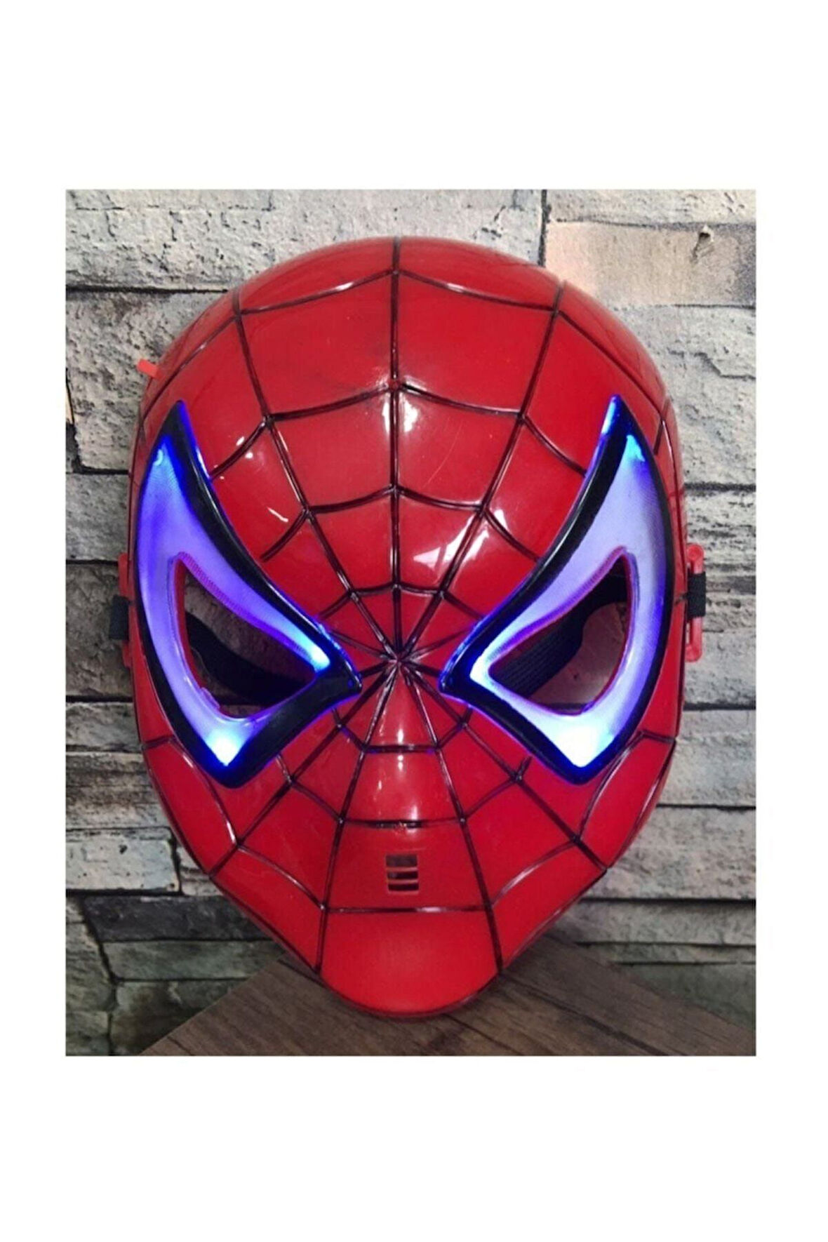 Örümcek Adam Spider Işıklı Oyuncak Maske Çocuk Eğitici Oyuncaklar