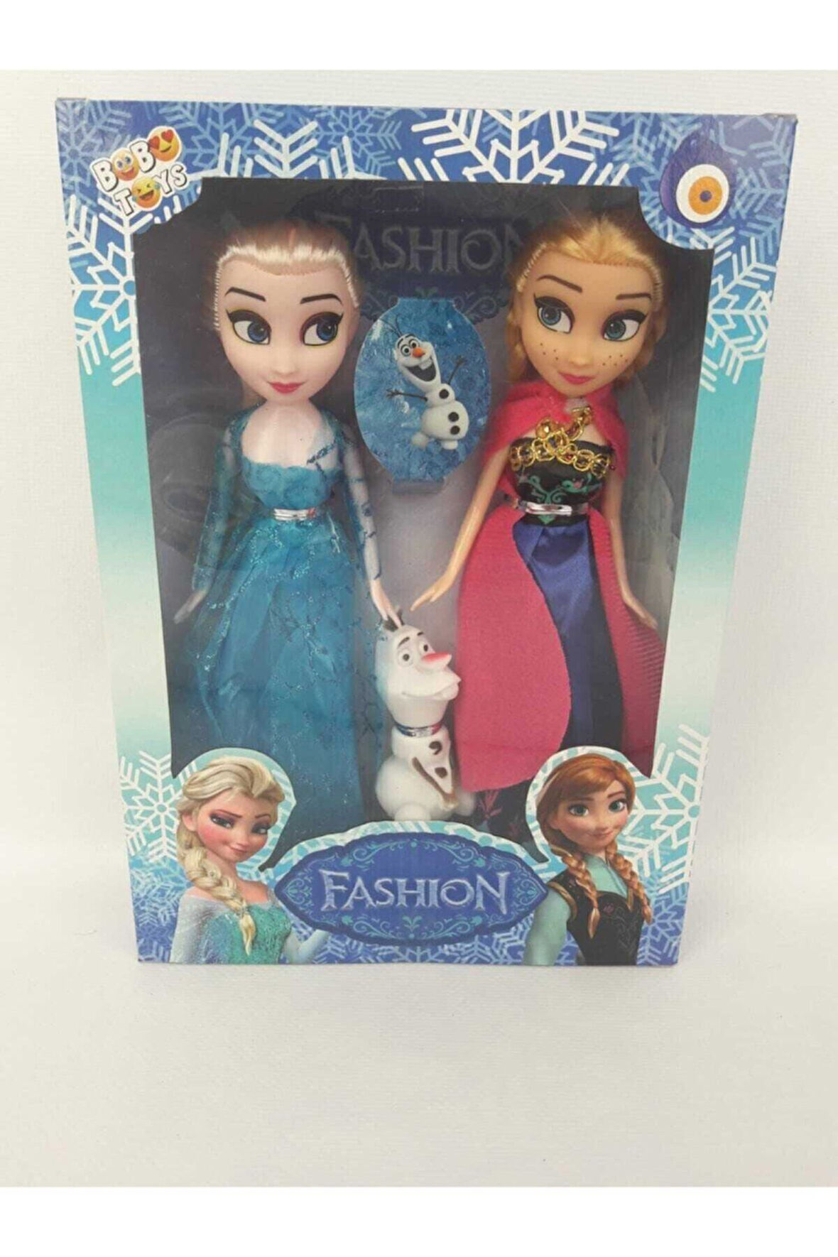 Dısney Frozen Karlar Ülkesi Elsaanna ve Olaf Oyuncak Bebek 23 vm Çocuk Eğitici Oyuncaklar