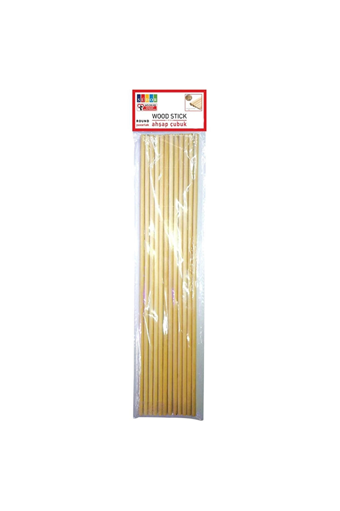 Bs136 Ahşap Çubuk 30Cm X 5 Mm X 10 Lu Çocuk Eğitici Oyuncaklar