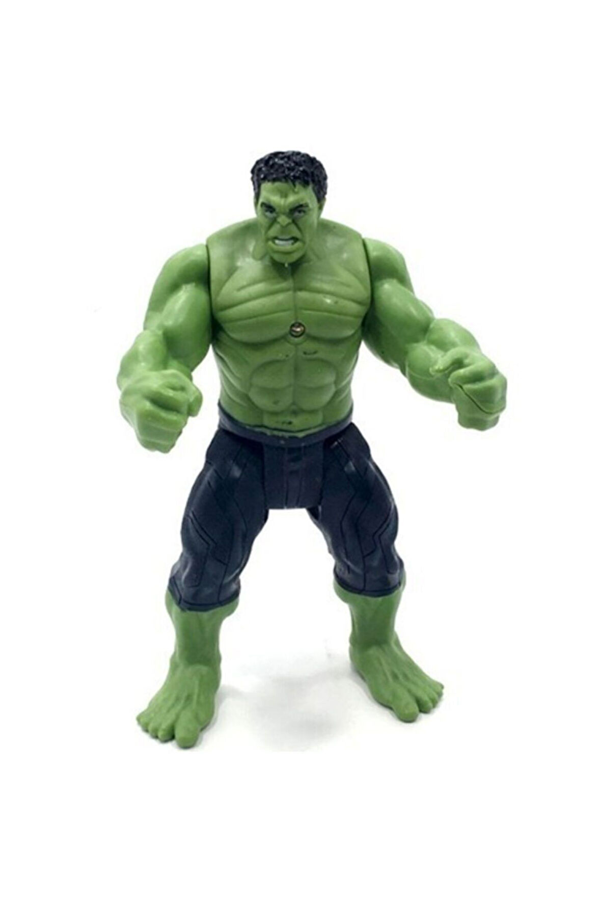 Hulk Figür Işıklı Hareketli 16Cm Yeşil Dev Hulk Oyuncak Çocuk Eğitici Oyuncaklar