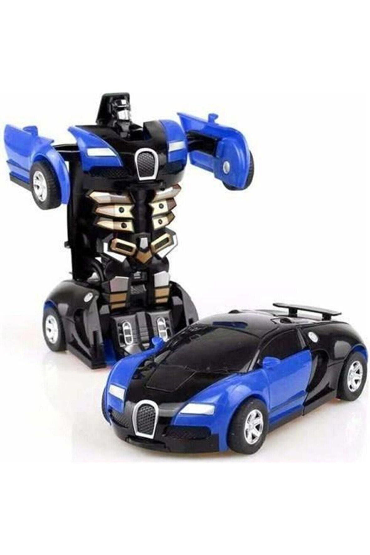 2'li Bugatti Robota Dönüşen Oyuncak Araba Çocuk Eğitici Oyuncaklar