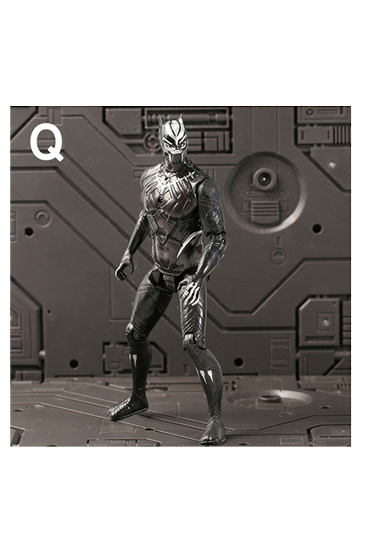 2019 Infiniti War Union Legend Işıklı Avengers Black Panther 17cm Çocuk Eğitici Oyuncaklar