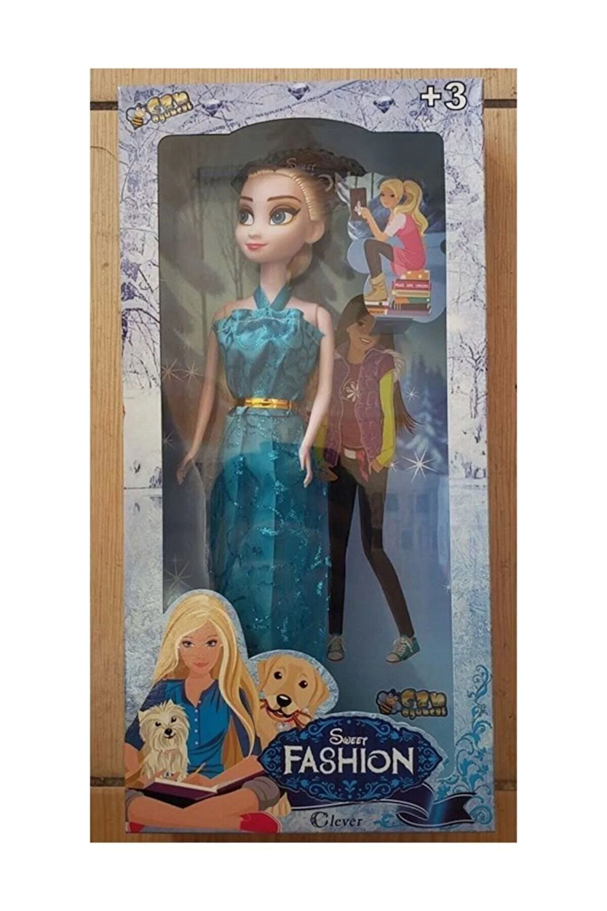 Kutulu 28Cm Elsa Bebek Çocuk Eğitici Oyuncaklar