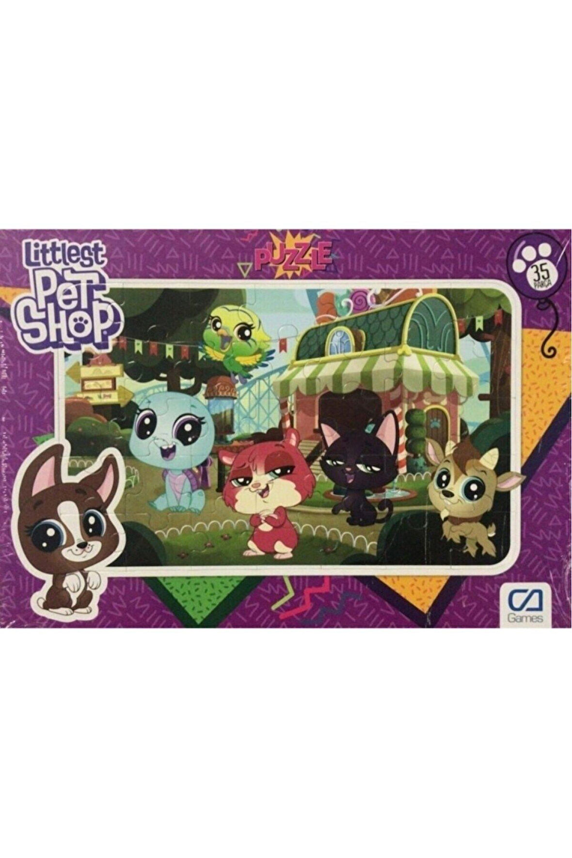 Ca Games Littlest Pet Shop 35 Parça Puzzle Çocuk Eğitici Oyuncaklar