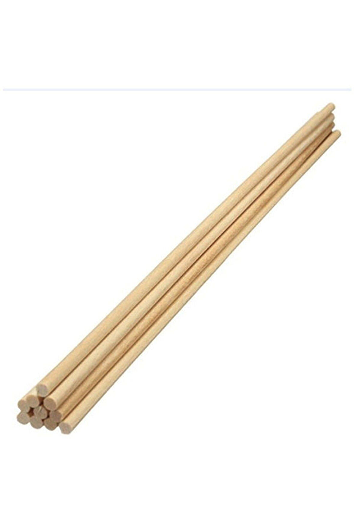 Ahşap Yuvarlak Çubuk 20cm 12Adet Çocuk Eğitici Oyuncaklar