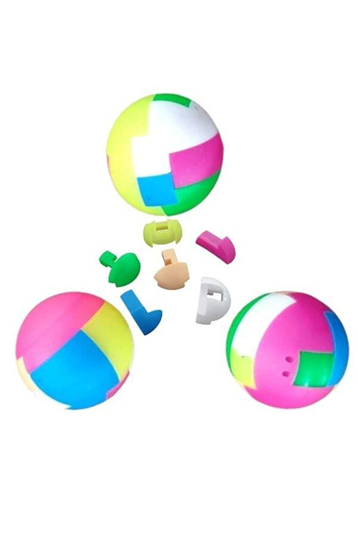 3Adet Tangram Top Zeka Oyunu Çocuk Eğitici Oyuncaklar