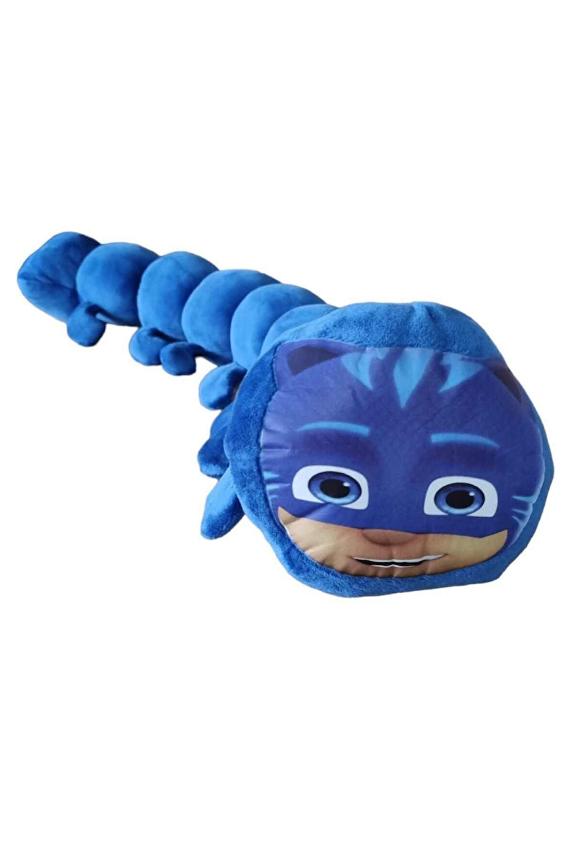 Renkli Tırtıl Karakter Yastık Uyku Arkadaşı Pjmask Pijamask Tırtıl 75Cm - TUKA Çocuk Eğitici Oyunca