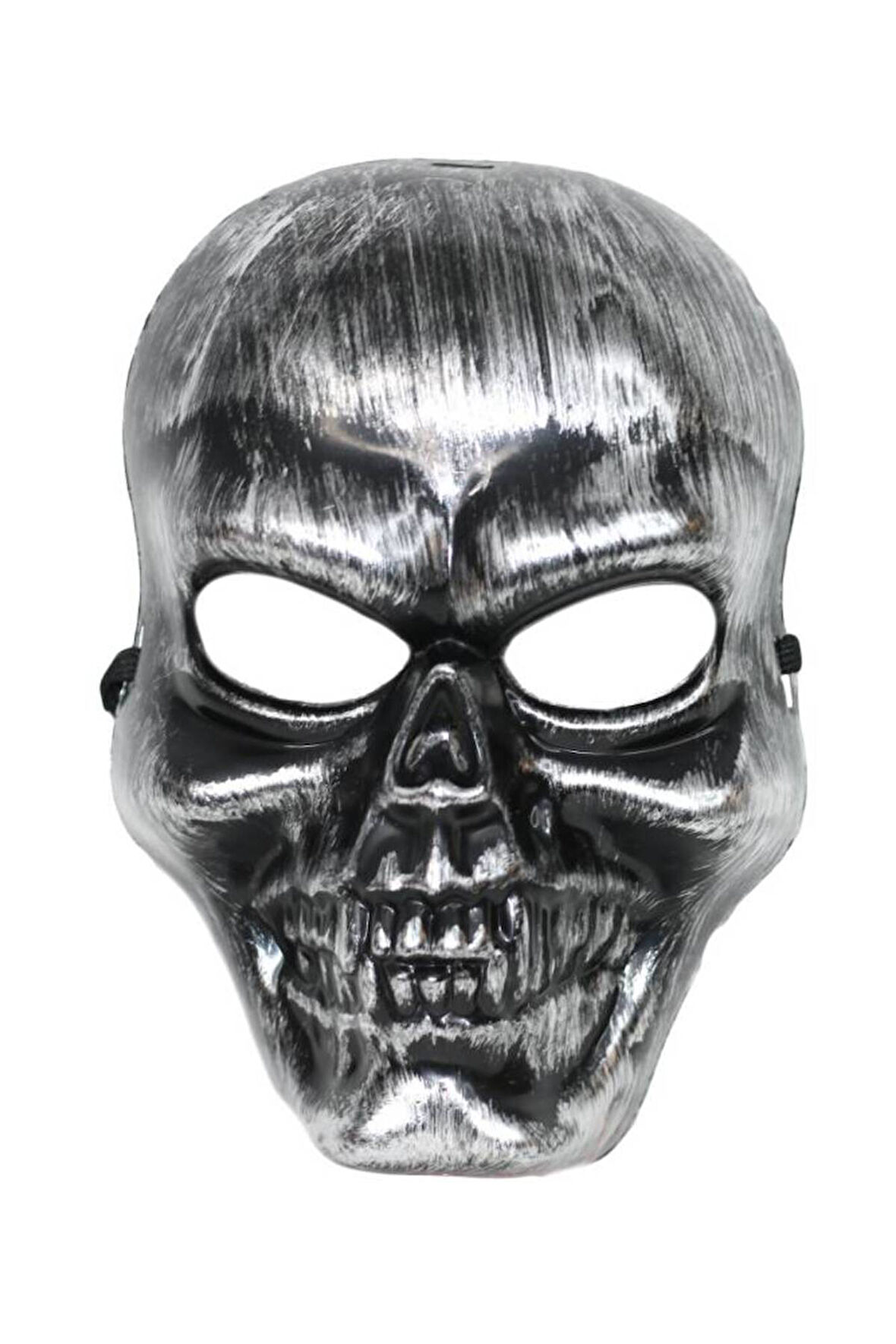 Kuru Kafa Maske Cadılar Bayramı Kuru Kafa Maske Siyah Gümüş Çocuk Eğitici Oyuncaklar