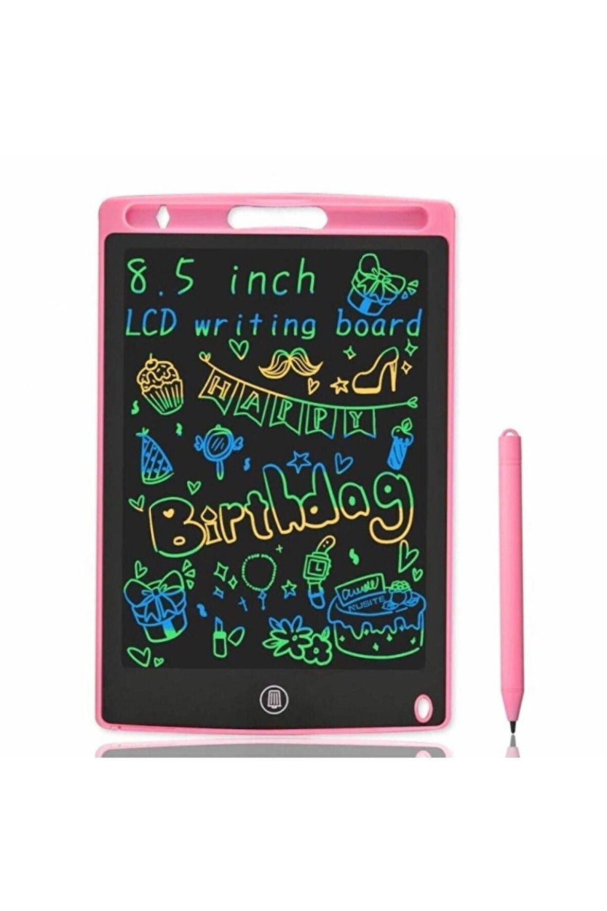 Writing Tablet Lcd 85 Inç Uyumlu Dijital Kalemli Çizim Yazı Tahtası Grafik Not Yazma Eğitim Tableti