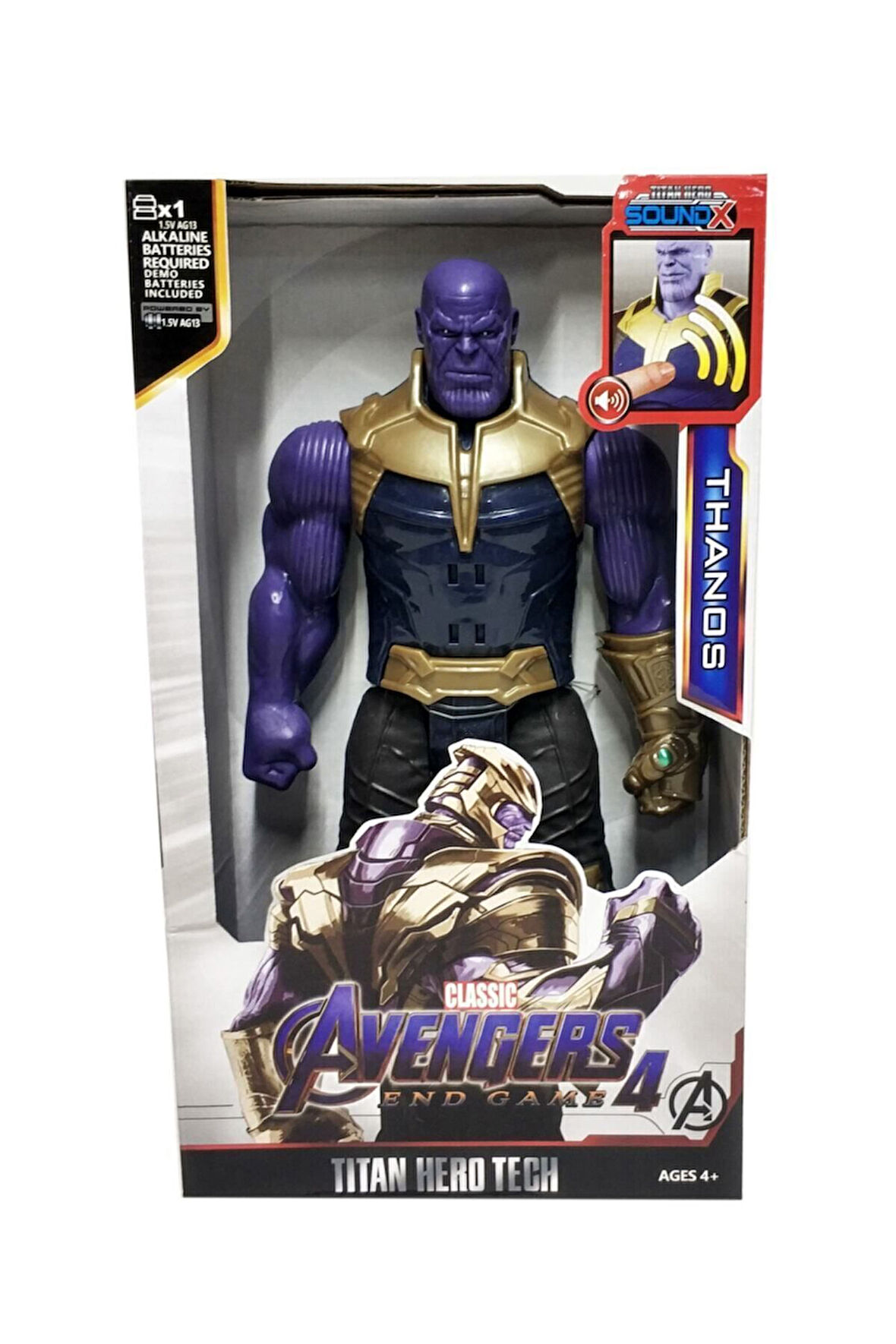 Thanos Sesli Figür 30Cm Oyuncak Thanos Figür Avengers Tanos Karakteri Çocuk Eğitici Oyuncaklar