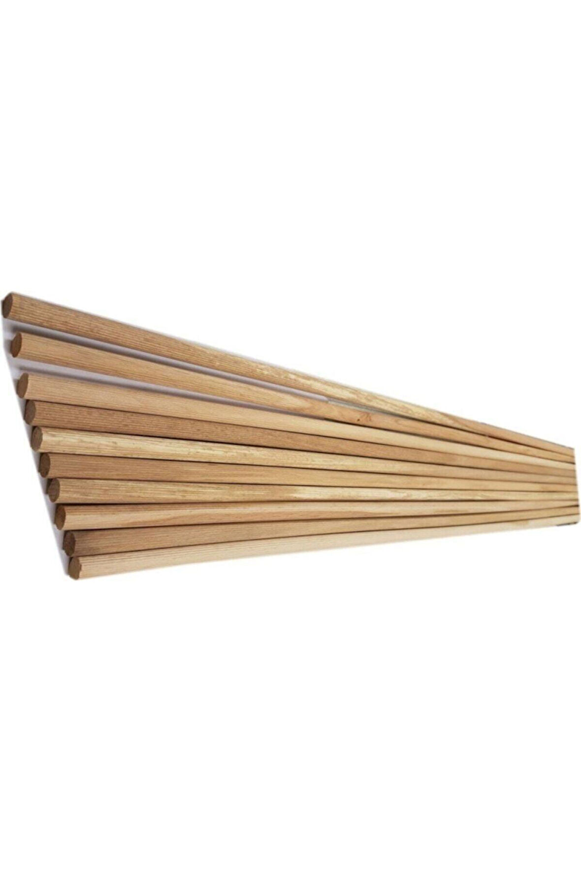 Ahşap Kavela Çubuk 30cm (12Adet) 6 Mm Çocuk Eğitici Oyuncaklar