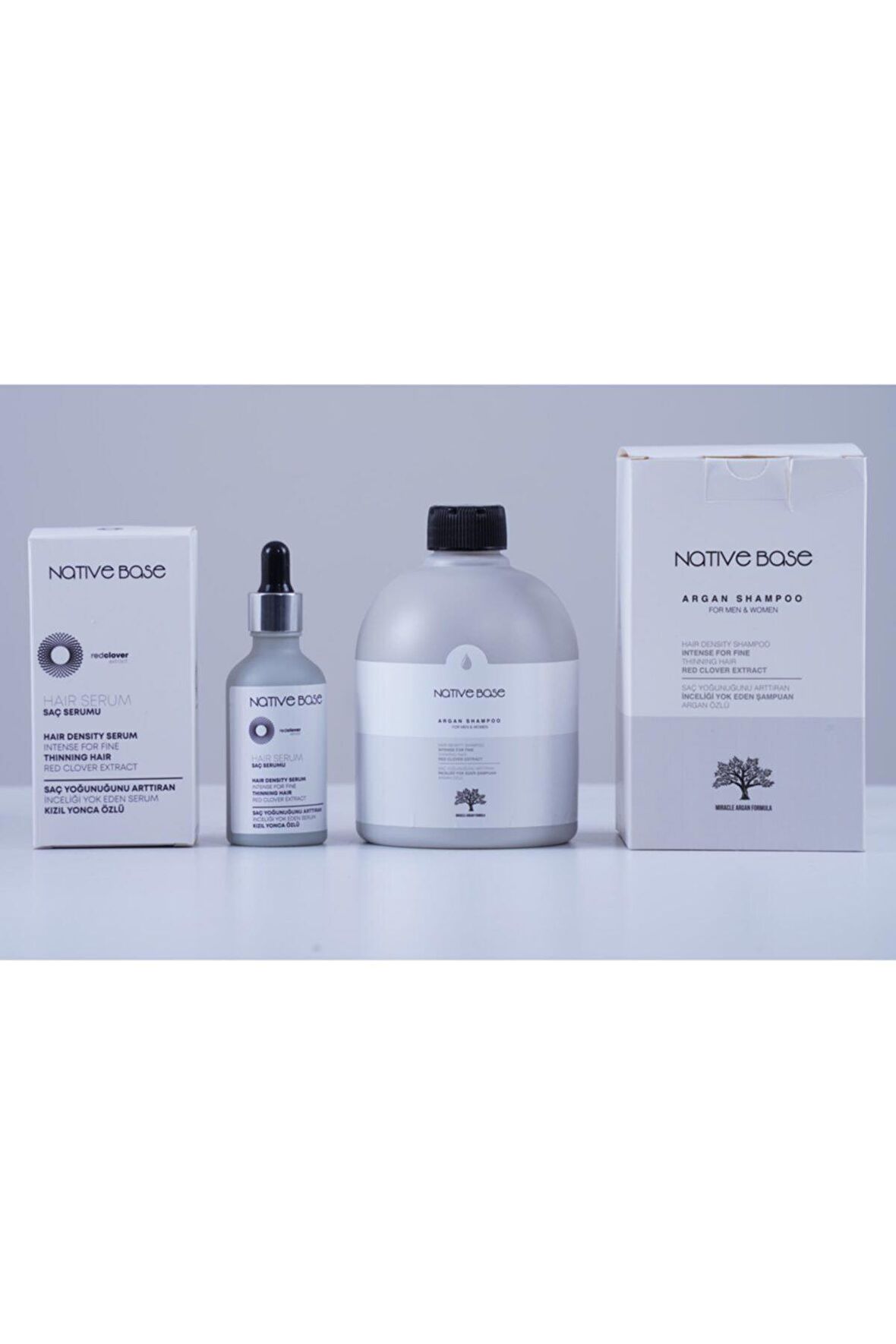 Nativebase Saç Yoğunlaştırıcı Şampuan+serum Ikili Set