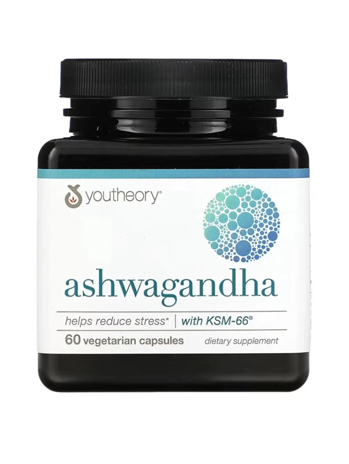 Youtheory, Ashwagandhann 60 Vegetarian Capsules