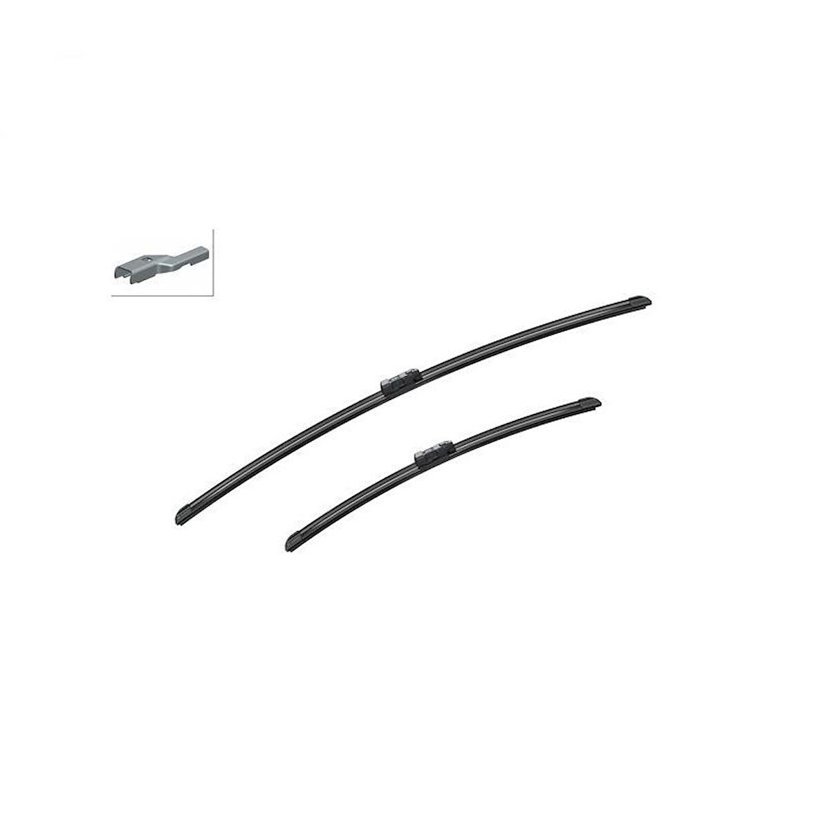 SİLECEK SÜPÜRGESİ ÖN MUZ TİPİ Aerotwin FORD TRANSİT 14 2014- (750mm+500mm)