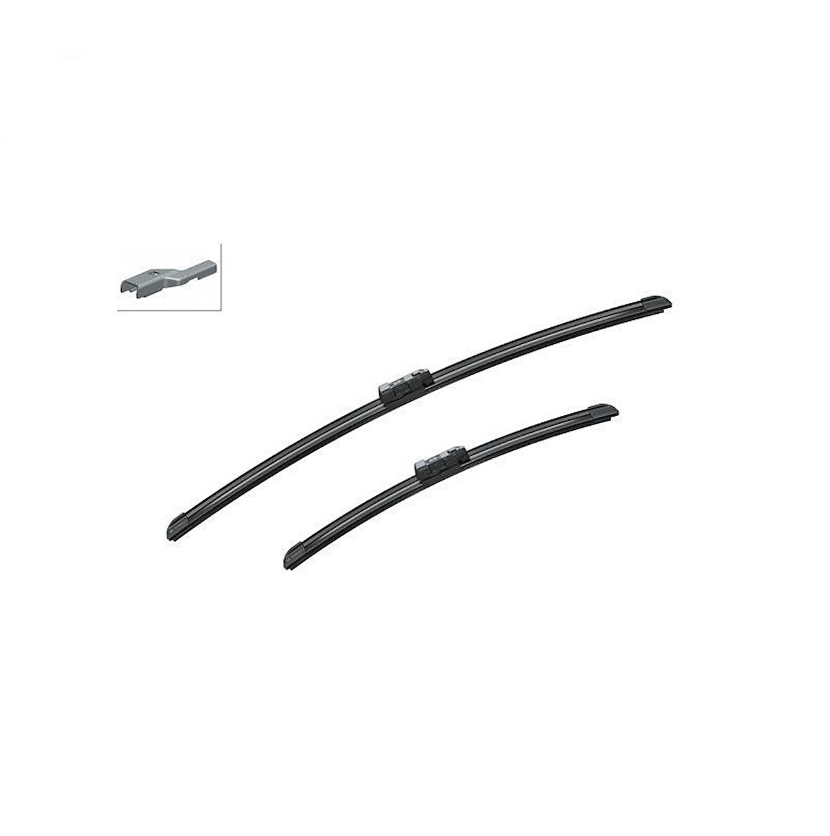 SİLECEK SÜPÜRGESİ ÖN MUZ TİPİ Aerotwin DS DS3 CROSSBACK D34 2019- (600mm+400mm)