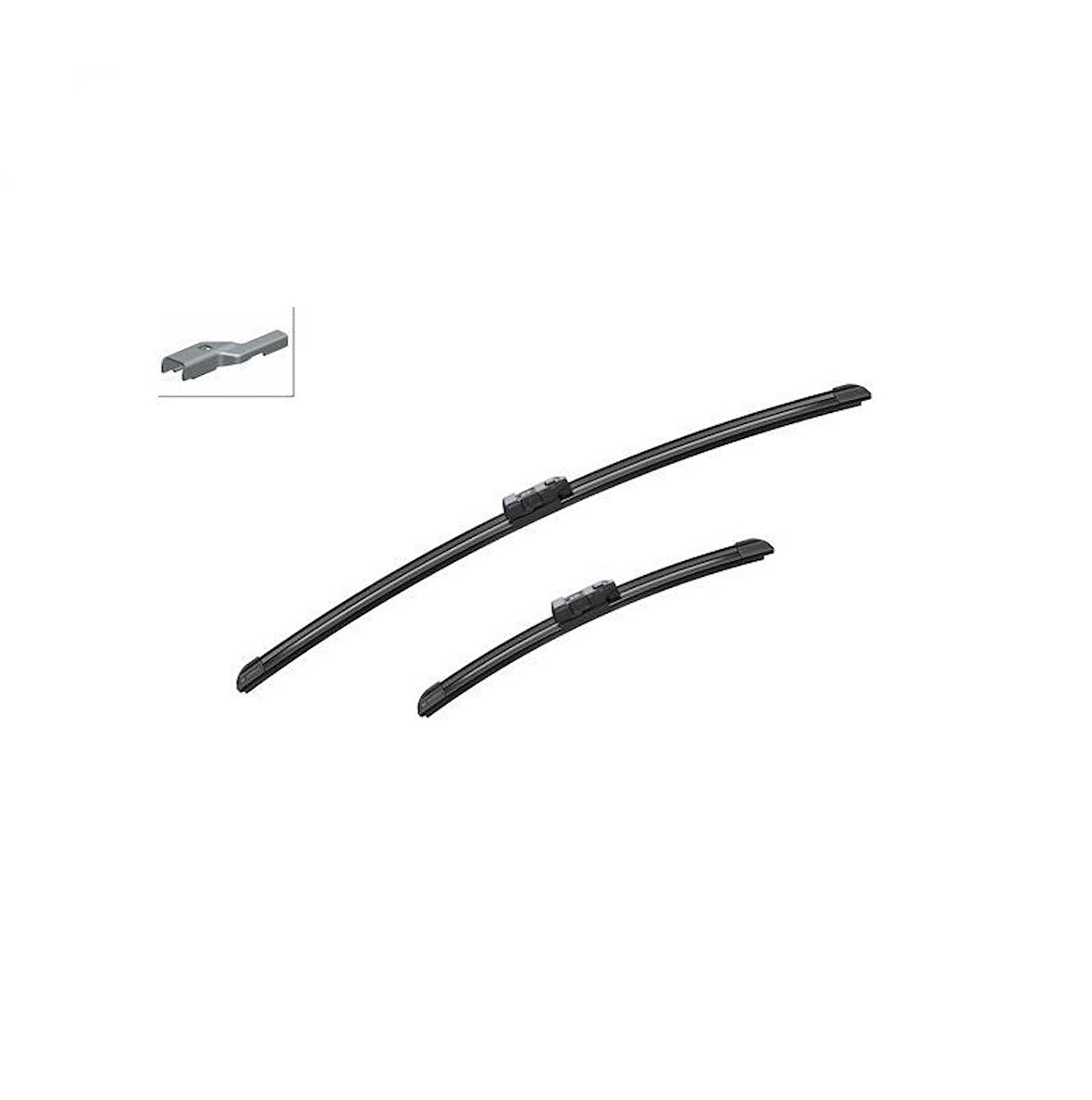 SİLECEK SÜPÜRGESİ ÖN MUZ TİPİ Aerotwin FORD KA 2 8 2010-2016 (600mm+340mm)