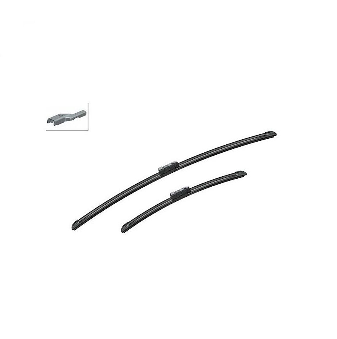 SİLECEK SÜPÜRGESİ ÖN MUZ TİPİ Aerotwin CİTROEN C3 3 B618 2016- (650mm+400mm)