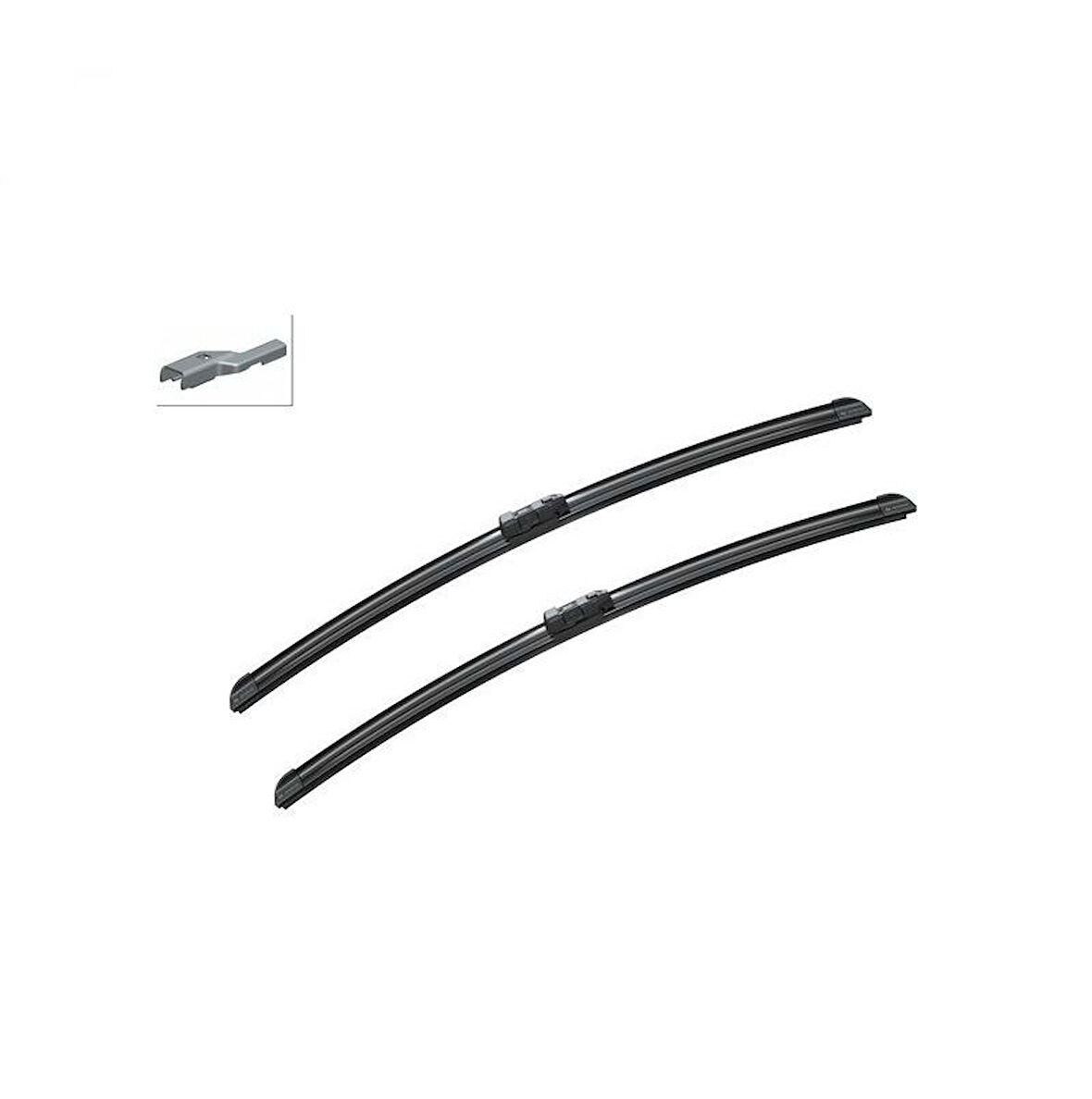 SİLECEK SÜPÜRGESİ ÖN MUZ TİPİ Aerotwin MERCEDES C SERİSİ W204 2013-2014 (600mm+600mm)
