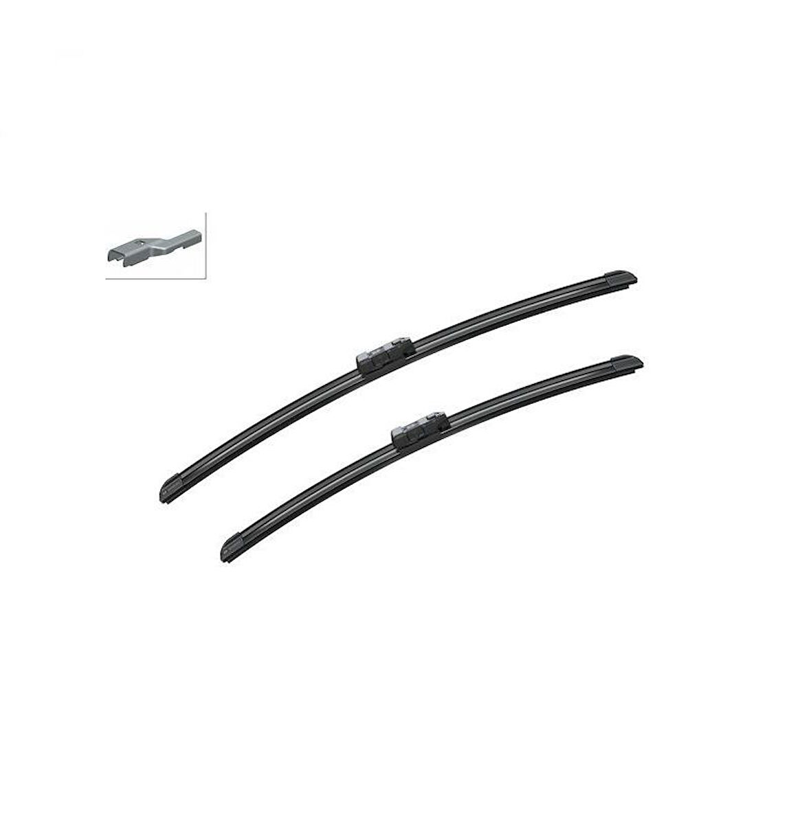 SİLECEK SÜPÜRGESİ ÖN MUZ TİPİ Aerotwin VOLKSWAGEN POLO CLASSİC 9N4 2005-2010 (530mm+475mm)