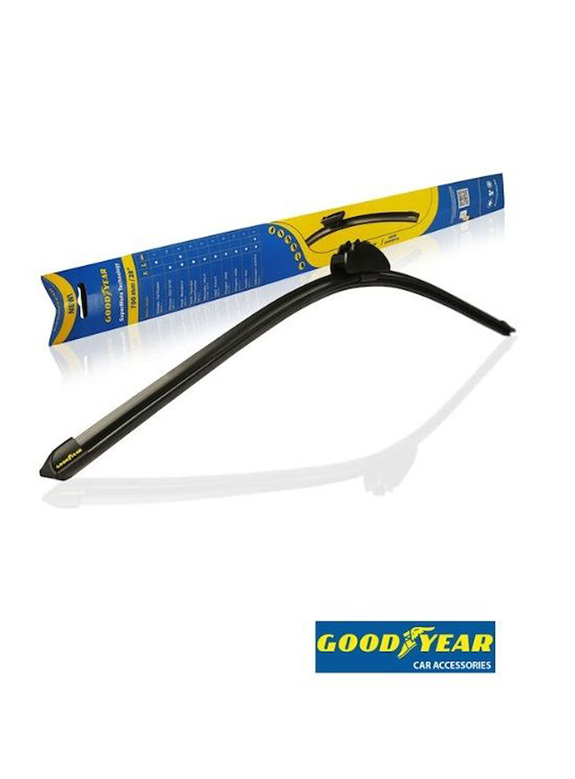 SİLECEK SÜPÜRGESİ ÖN-ARKA MUZ TİPİ ÇOKLU APARATLI (700mm)