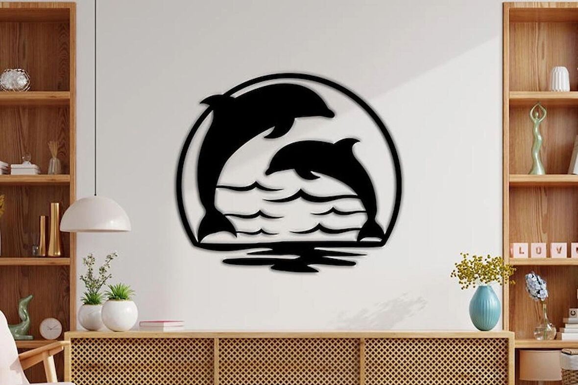 Yunus ve deniz Modern Ahşap duvar tablo