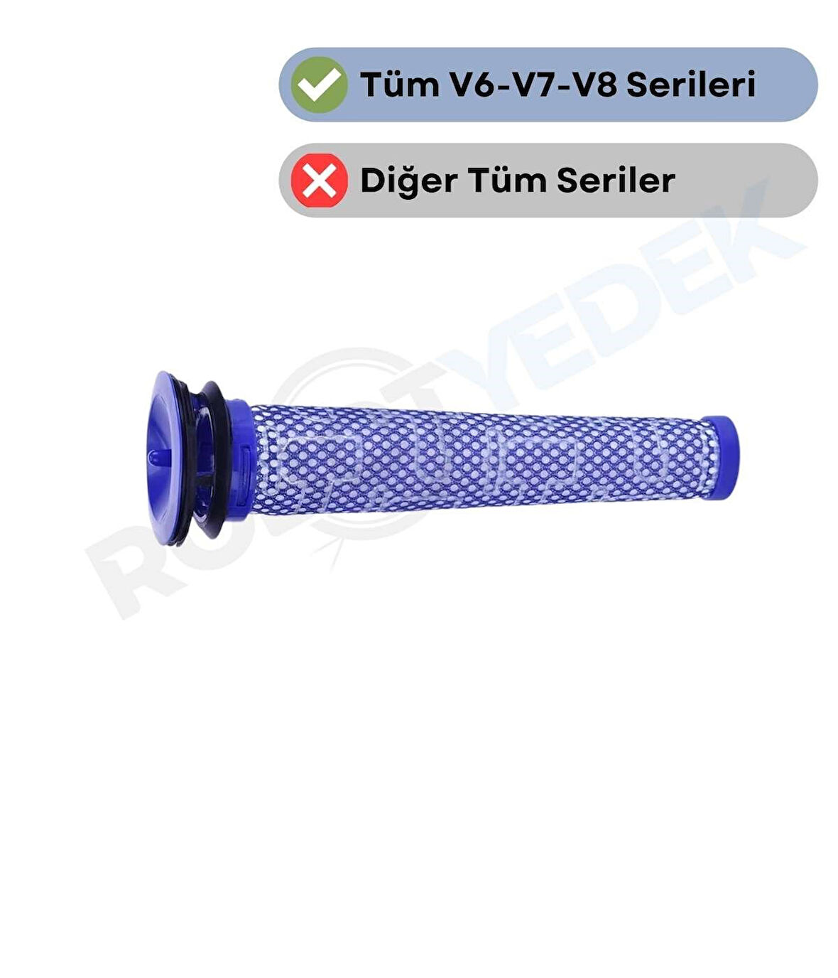 Dyson V6 V7 S8 Serileri Uyumlu Ön Filtre 1 Adet