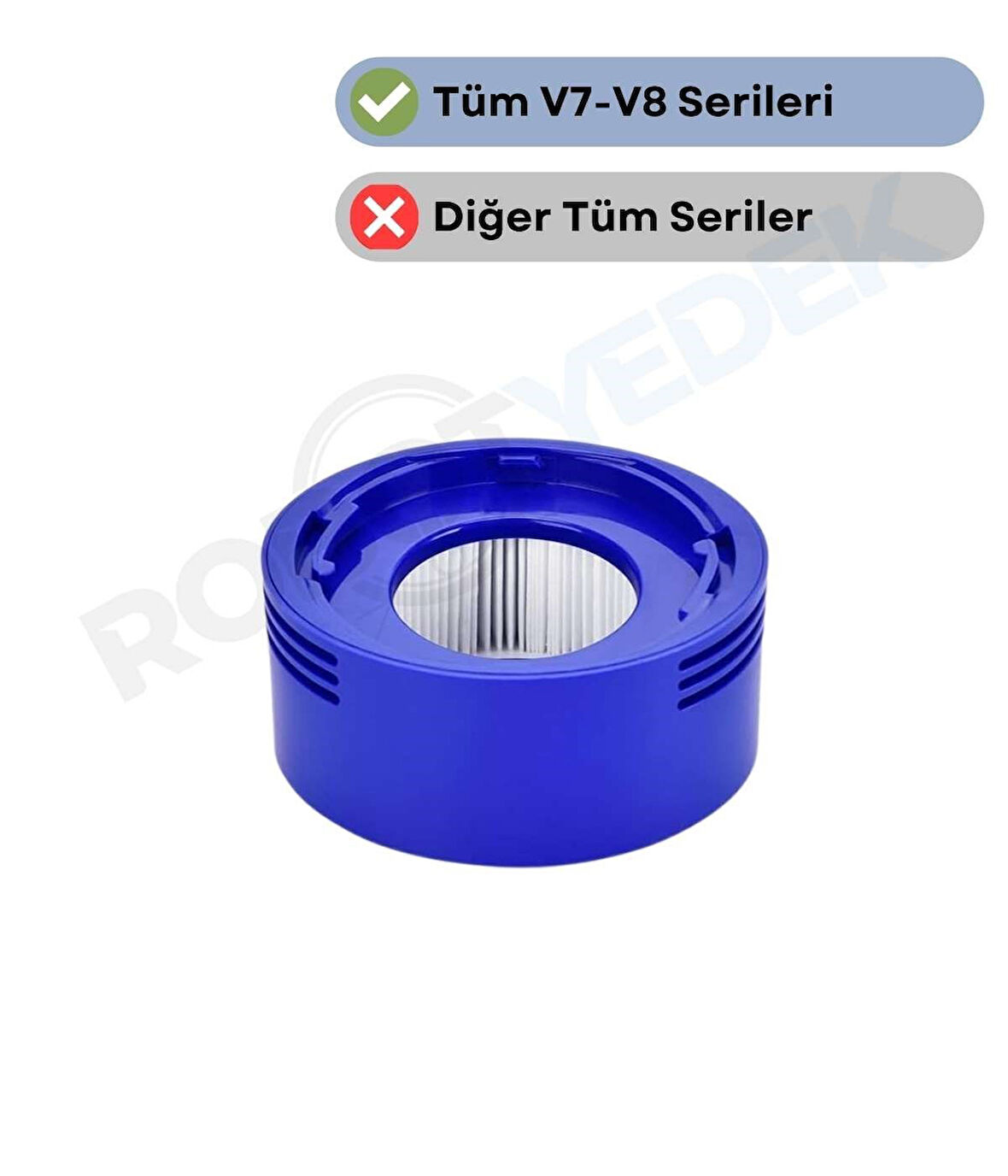 Dyson V7 V8 Serileri ile Uyumlu  Arka Filtre 1 Adet