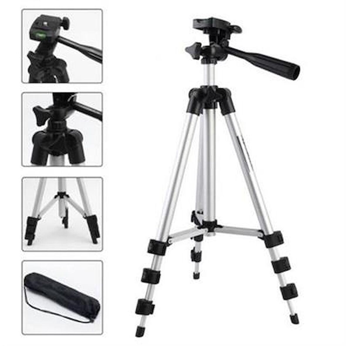 Buffer® Profesyonel Fotoğraf Makinesi Tripodu