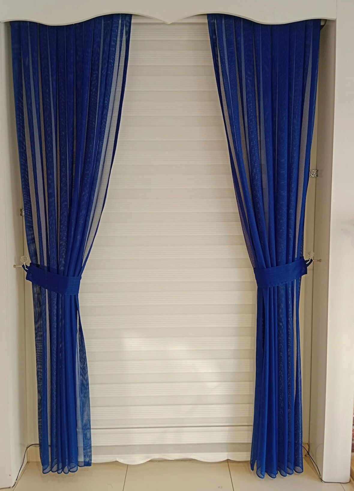 TÜL FON PERDE PARLEMENT RENK 1/3 SIK PİLELİ DİKİM