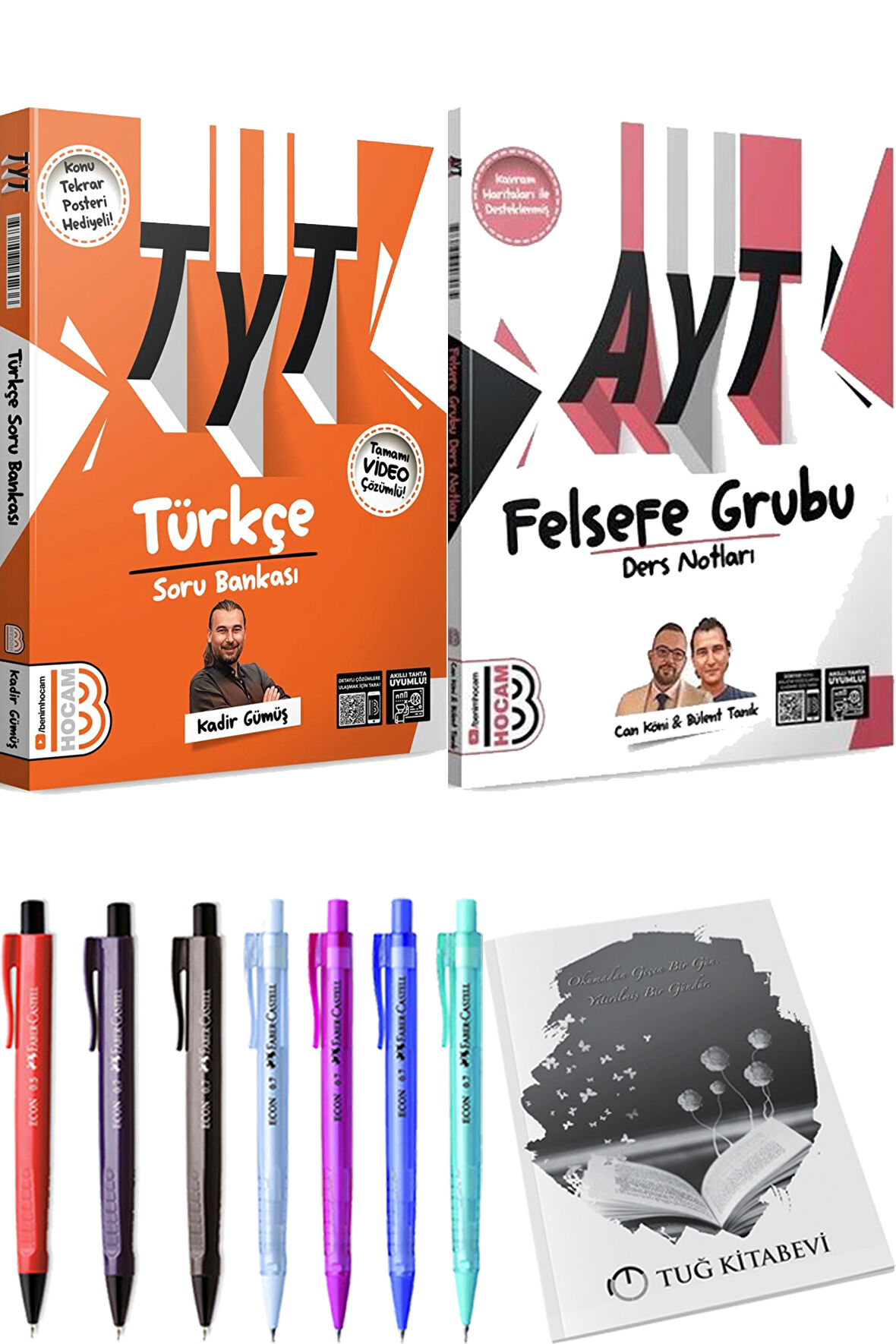 2025 AYT Felsefe Grubu Ders Notları - 2025 TYT Türkçe Soru Bankası + Hediyeli