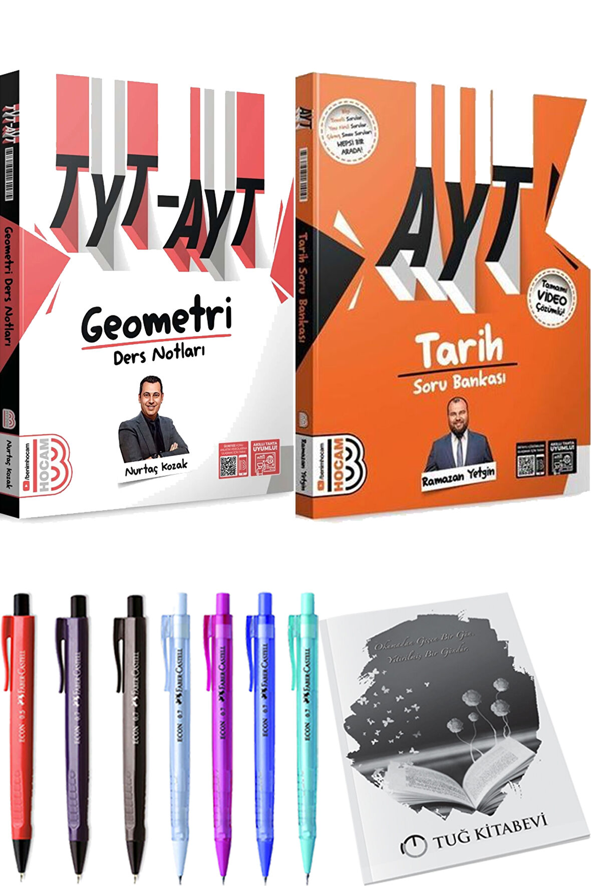 2025 AYT Tarih Soru Bankası - 2025 TYT- AYT Geometri Ders Notları + Hediyeli