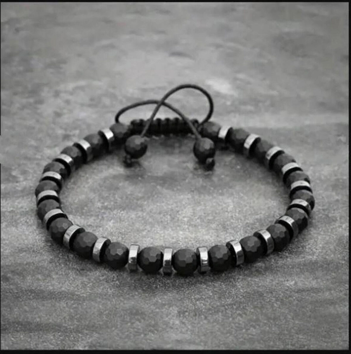 Alnis Atelier Oniks Doğal Taş Bileklik