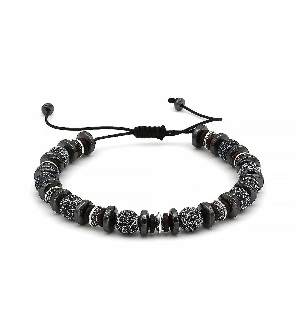 Alnis Atelier Gerçek Akik Taşı Doğal Taş Bileklik