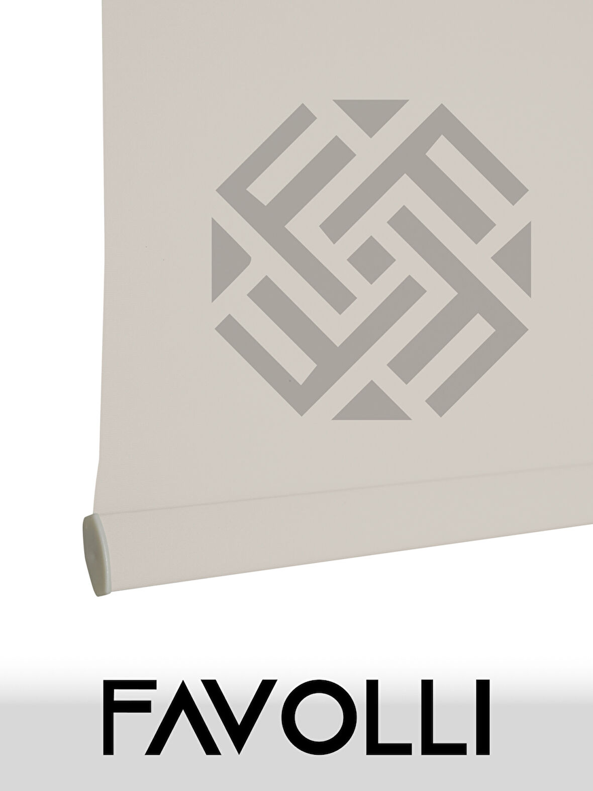 FAVOLLİ Beyaz Karartma Blackout Stor Perde Metal İthal Kasa Işık geçirmez