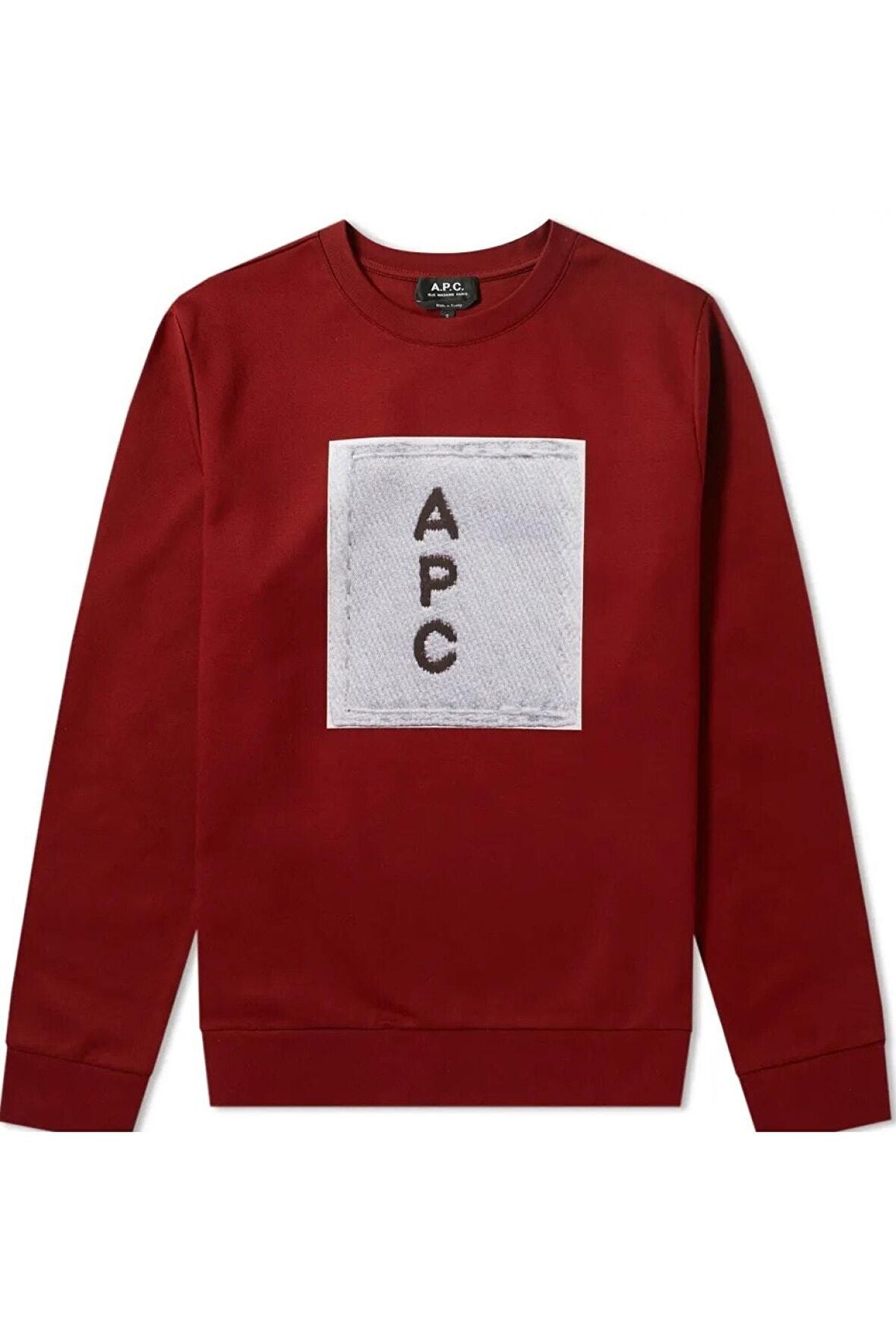 Unisex Kırmızı Logo Pullover Sweatshirt