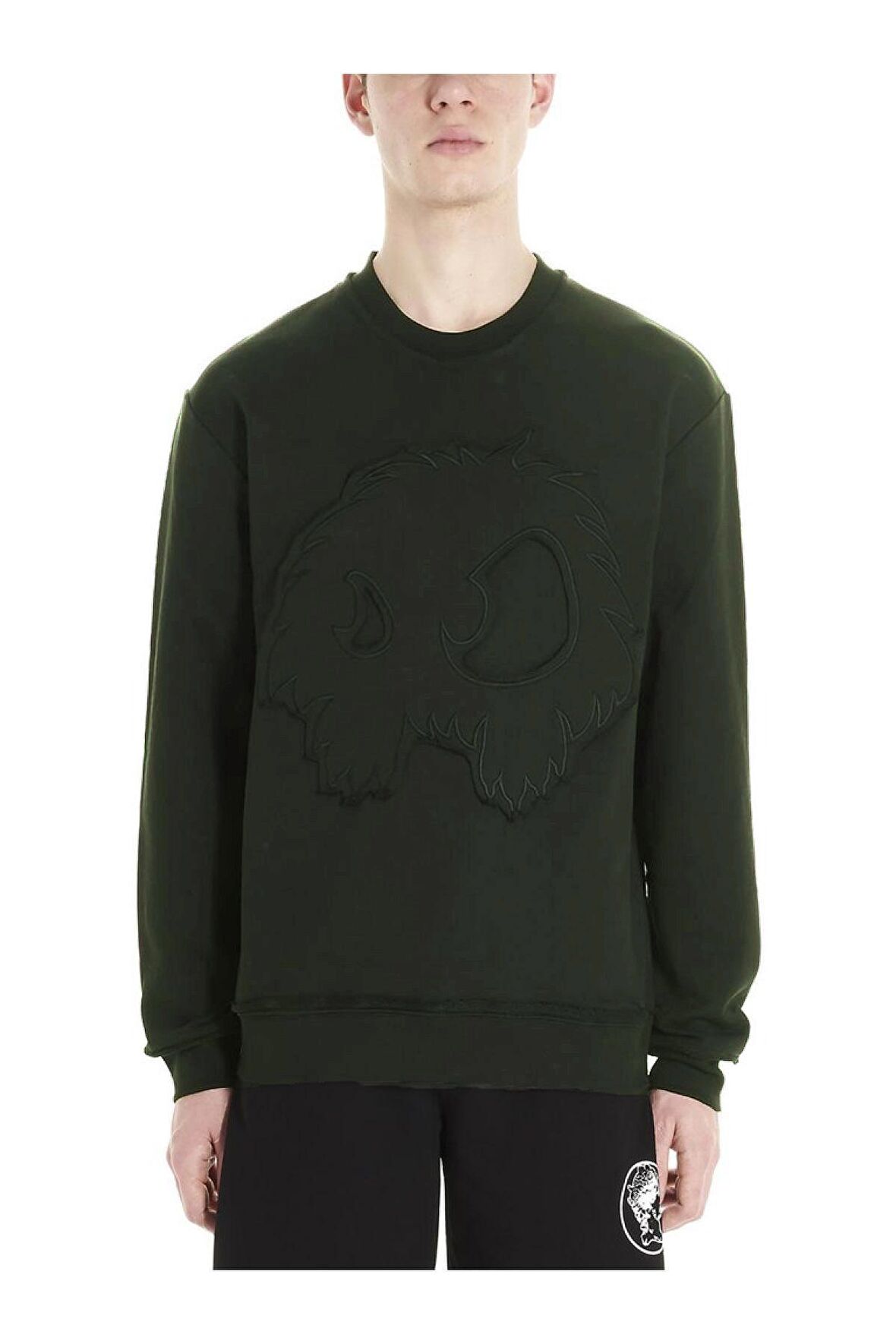 Mcq Nakışlı Monster Sweatshirt