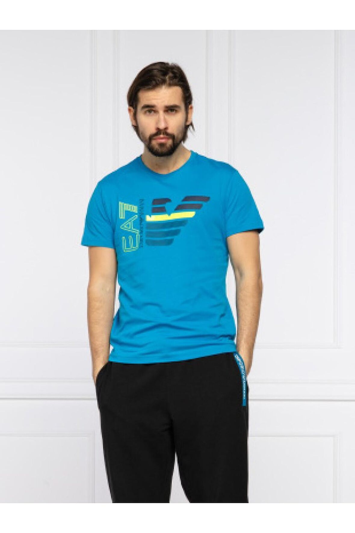 Armani EA7 Eagle and Logo T-Shirt