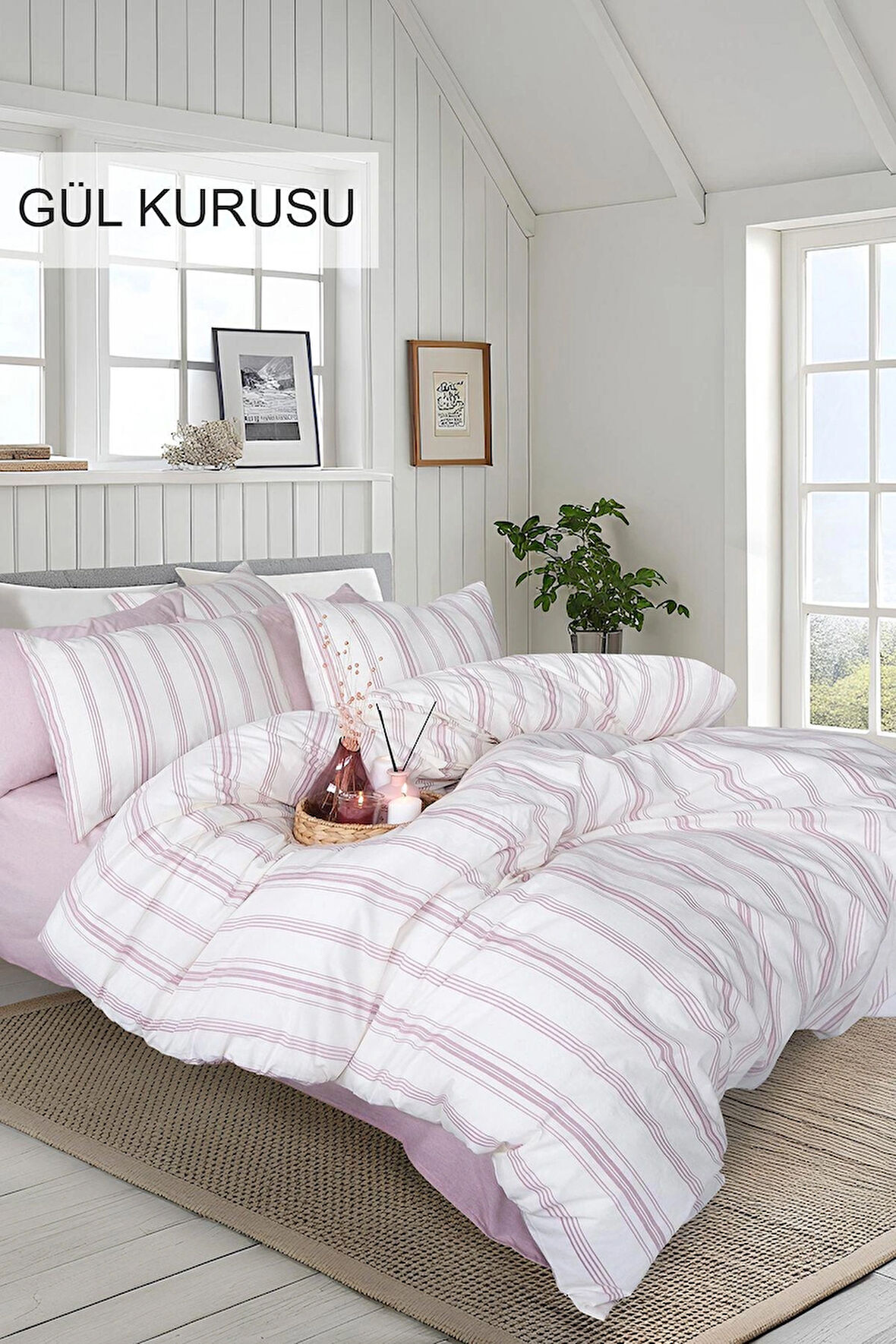 Cotton Life Çift Kişilik ANNELER GÜNÜ ÖZEL Nevresim Takımı