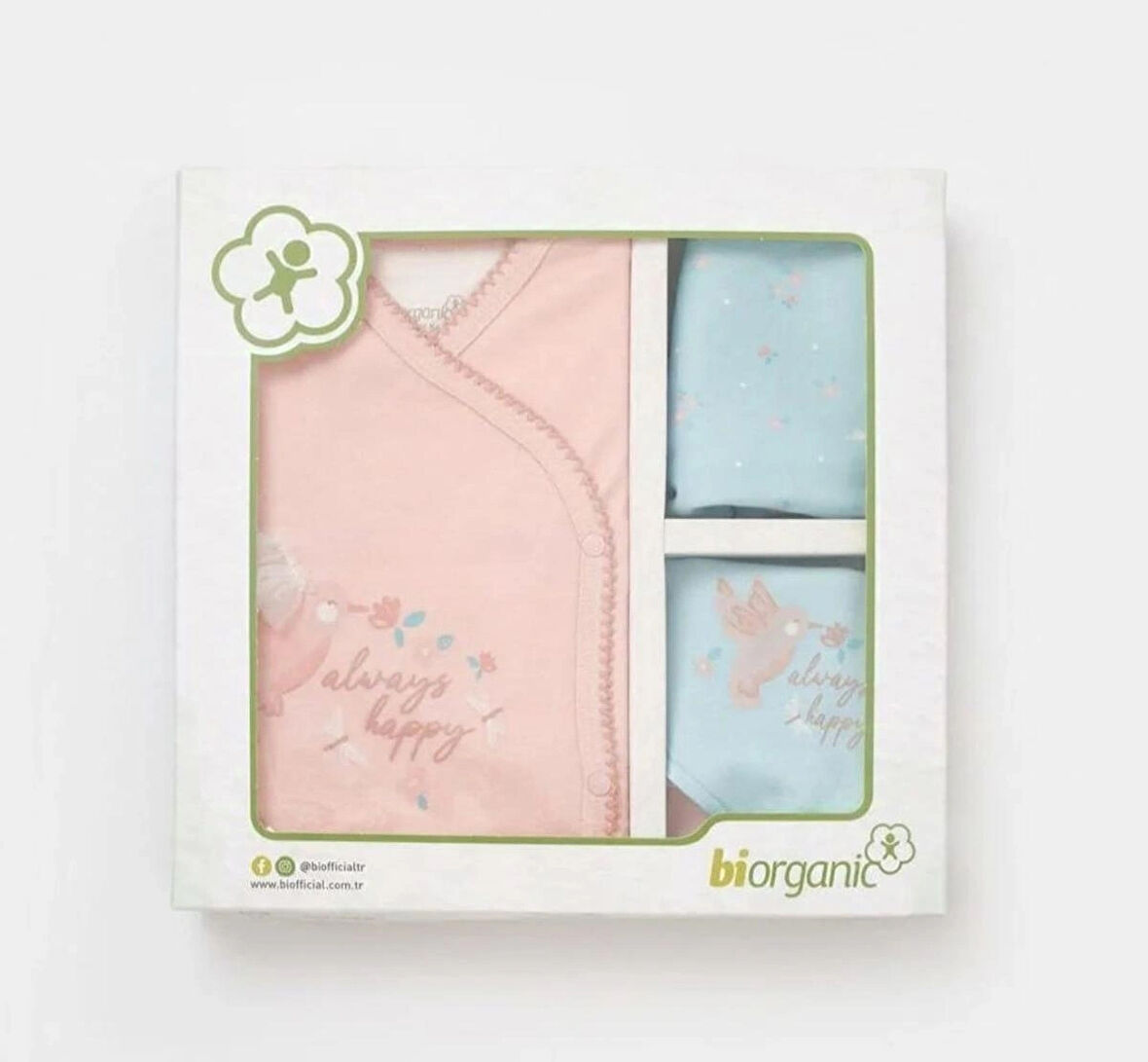 Biorganic Always Happy 5'li Bebek Hastane Çıkış Seti