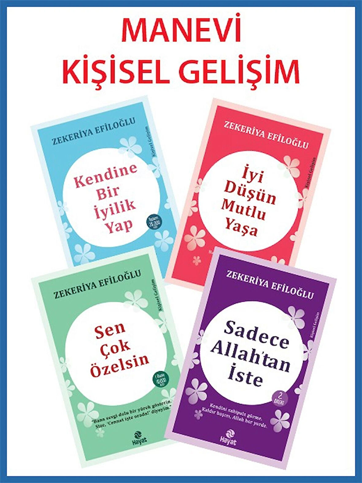 Zekeriya Efiloğlu Manevi Kişisel Gelişim Seti