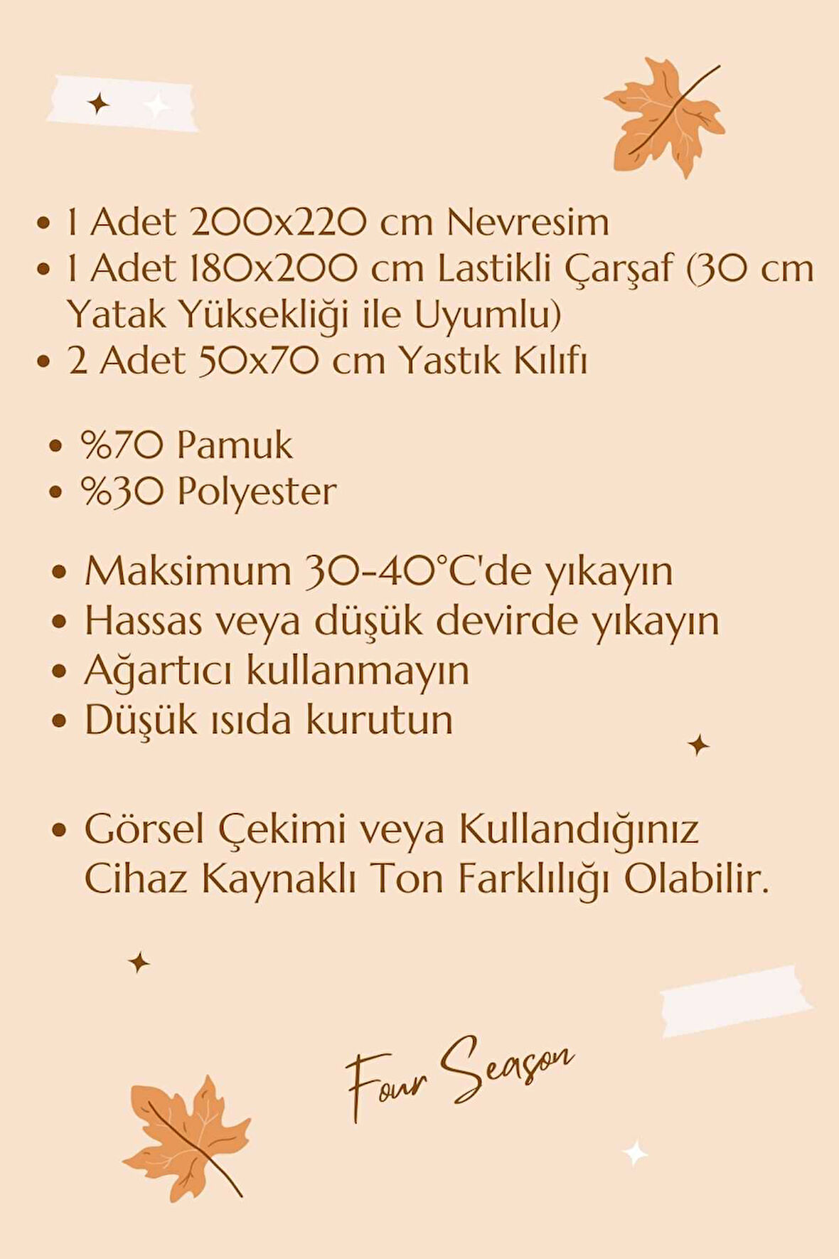 Çift Kişilik Lastikli Çarşaflı Nevresim Takımı Pamuklu Four Season Mint Gri