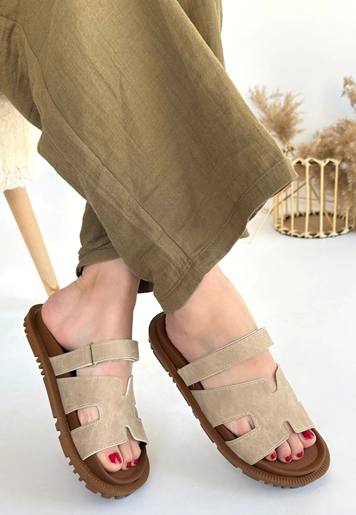 Kooni Bej Nubuk Terlik