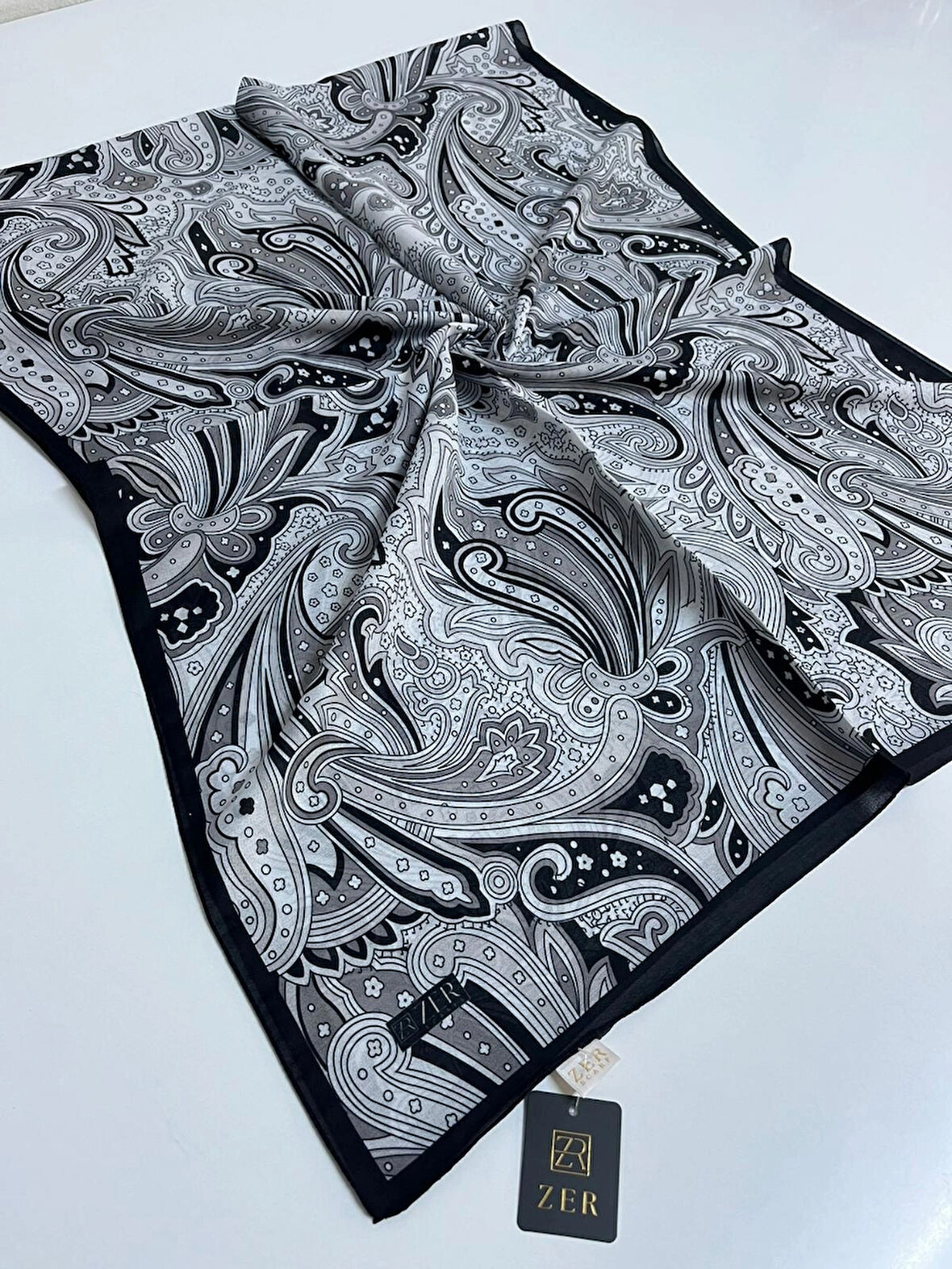 ZER ORGANİK ŞAL VİZYON-BEYAZ-KREM